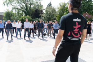 tai chi werkplek, tai chi op werk